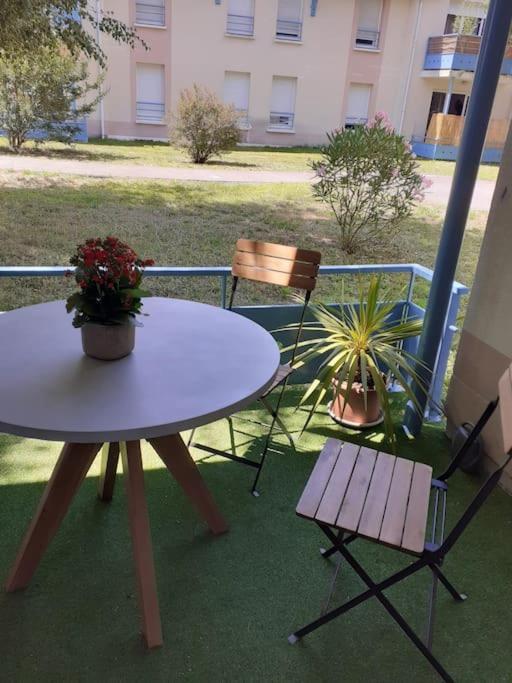 Mignon Appartement En Residence Avec Piscine Biscarrosse Eksteriør billede